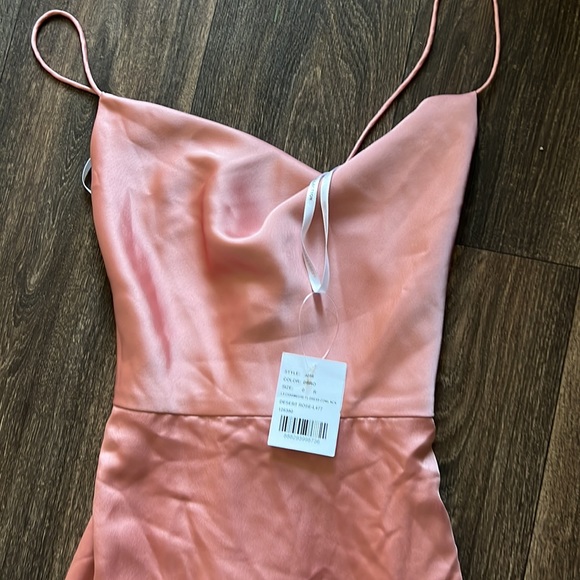 Charmeuse Cowl Neck Dress - Picture 5 of 8